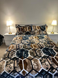 ✨ Modern Geometric Premium Bedsheet Set ✨
