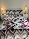 ✨Modern Chevron 4-Piece Quilt Set